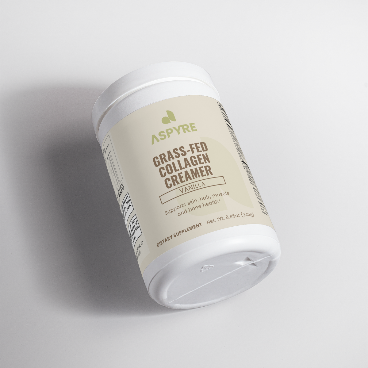 Grass-Fed Collagen Creamer (Vanilla)